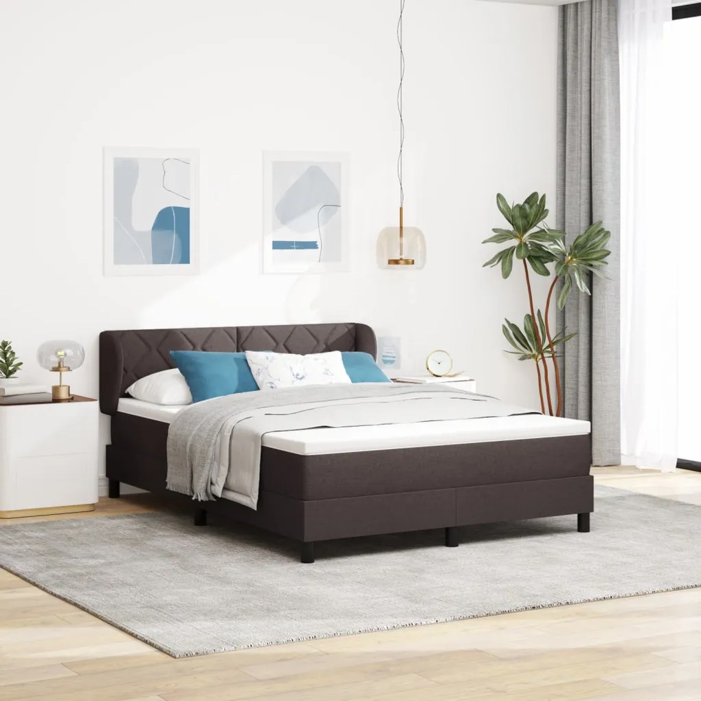 Rugómatrac Ágy Matrac Spanyol Barna 140x200 cm Szövet