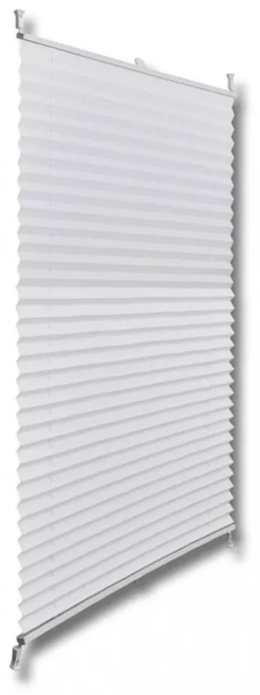 Plisse Roló 40 x 150 cm Fehér Redős Roló