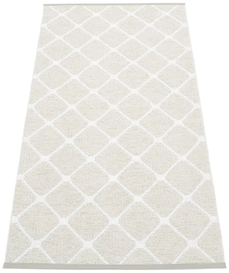 Világosszürke-krémszínű kültéri-beltéri futószőnyeg 70x160 cm Rex Fossil – Pappelina