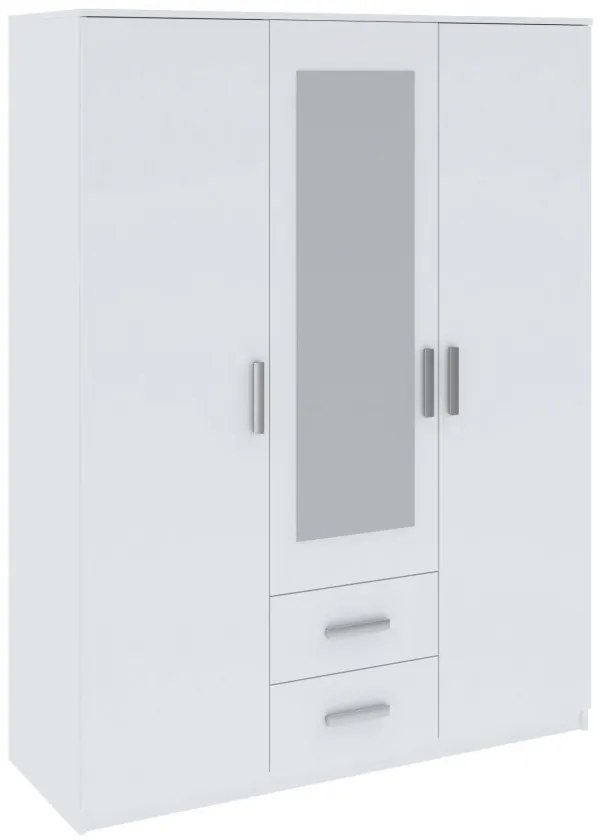 Verdana gardróbszekrény 150cm F 3D2S Fehér N