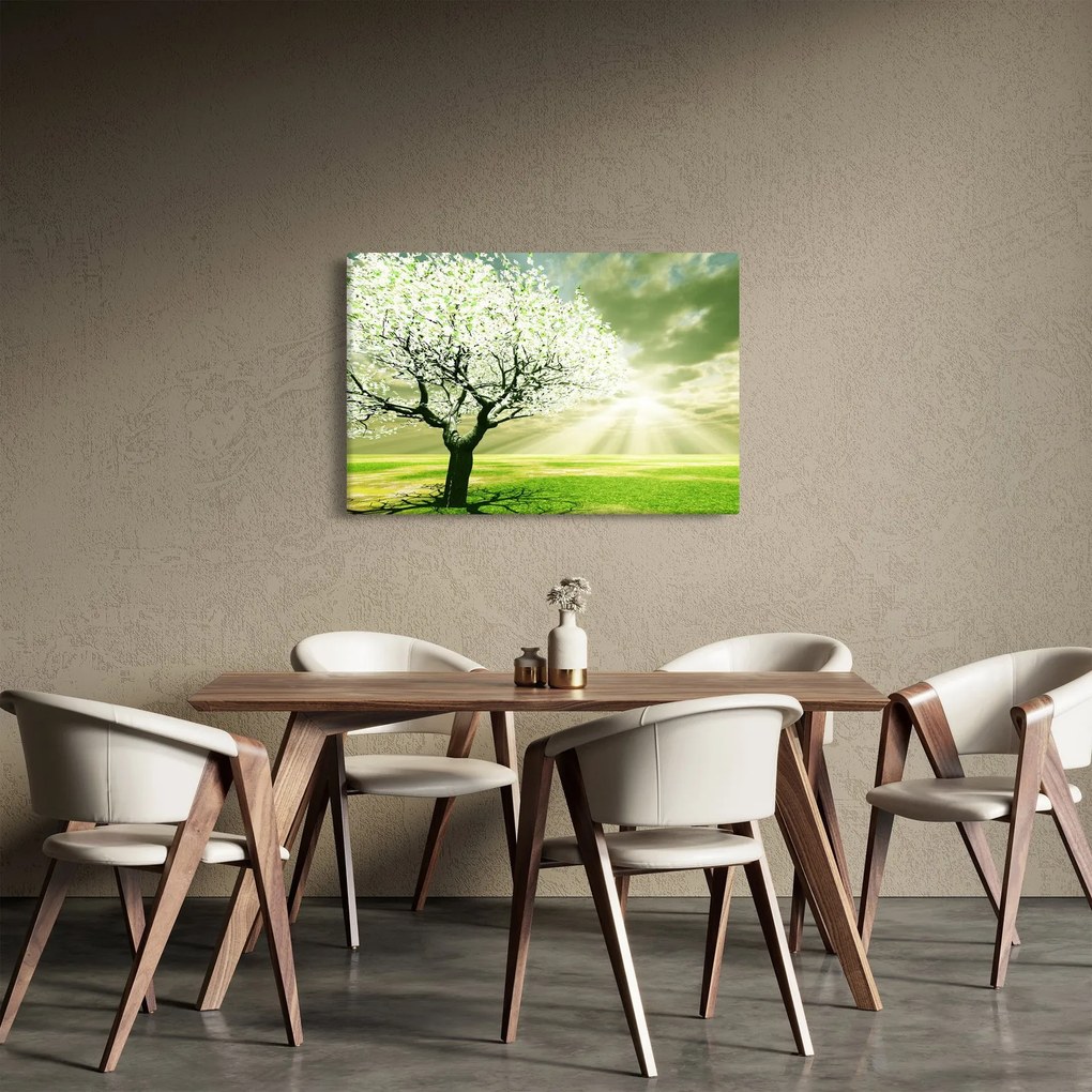 Fa képe a réten (90x60 cm)