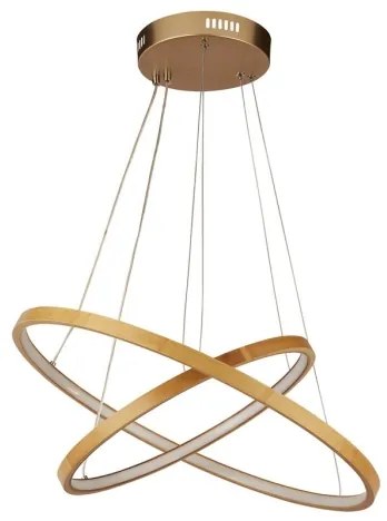 Searchlight 75032-2NA - LED Csillár zsinóron ETERNITY LED/12W/230V arany