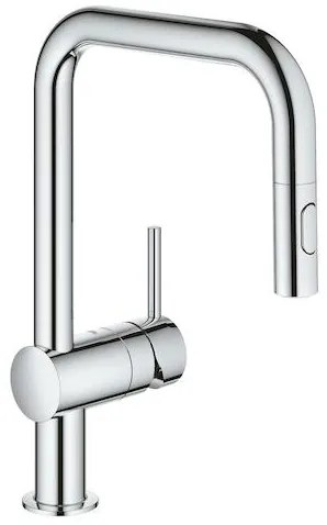 Grohe Minta mosogató csaptelep kihúzható zuhannyal króm 32322002 G32322002