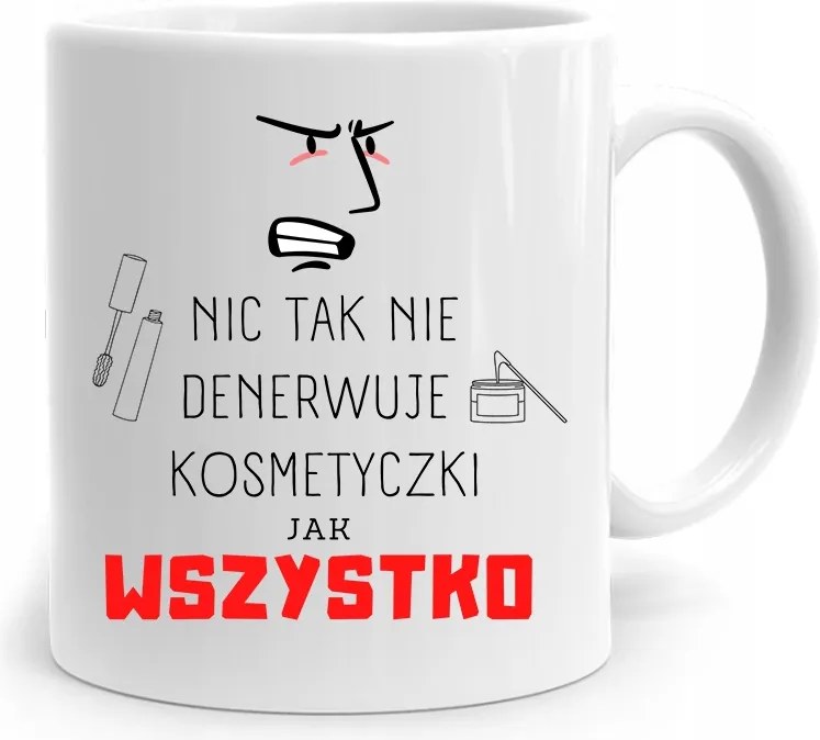 Bögre Ajándék Kozmetikusnak Darázs Ajándék fényképes nyomtatással