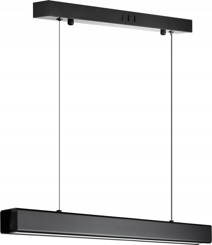 Modern Led-es Függőlámpa 24W 60cm Hosszúkás Gerenda Távirányító 3 Szín