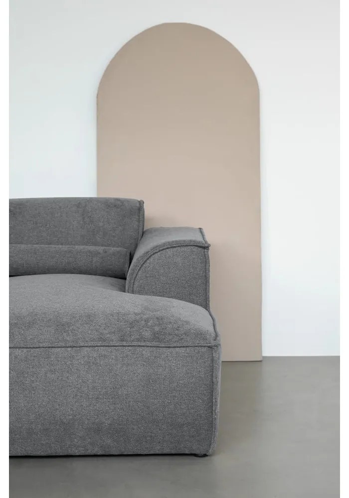 Szürke sarokkanapé (bal oldali) Flex Felix – Miuform