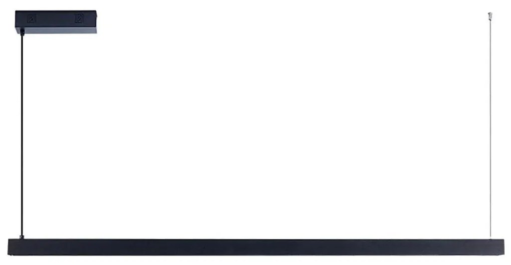 Immax NEO 07307L-LED dimmelhető kábelen függesztett csillár MADEIRA 33W/230V Wi-Fi Tuya 152 cm fekete