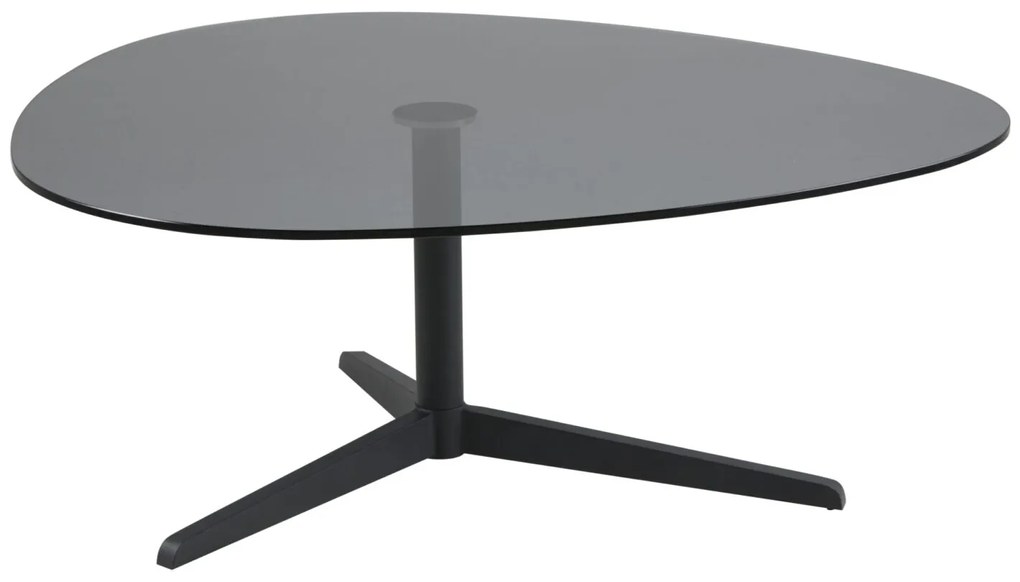 Barnsley dohányzóasztal, füstüveg