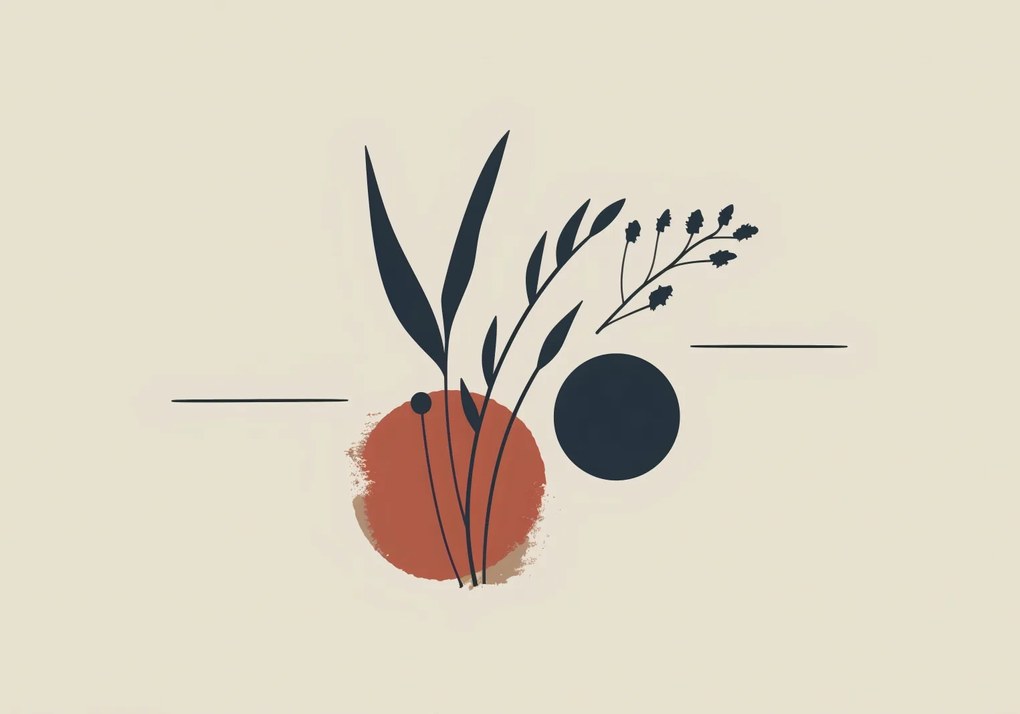 Poszter 66,5x46,5cm Botanikus szín