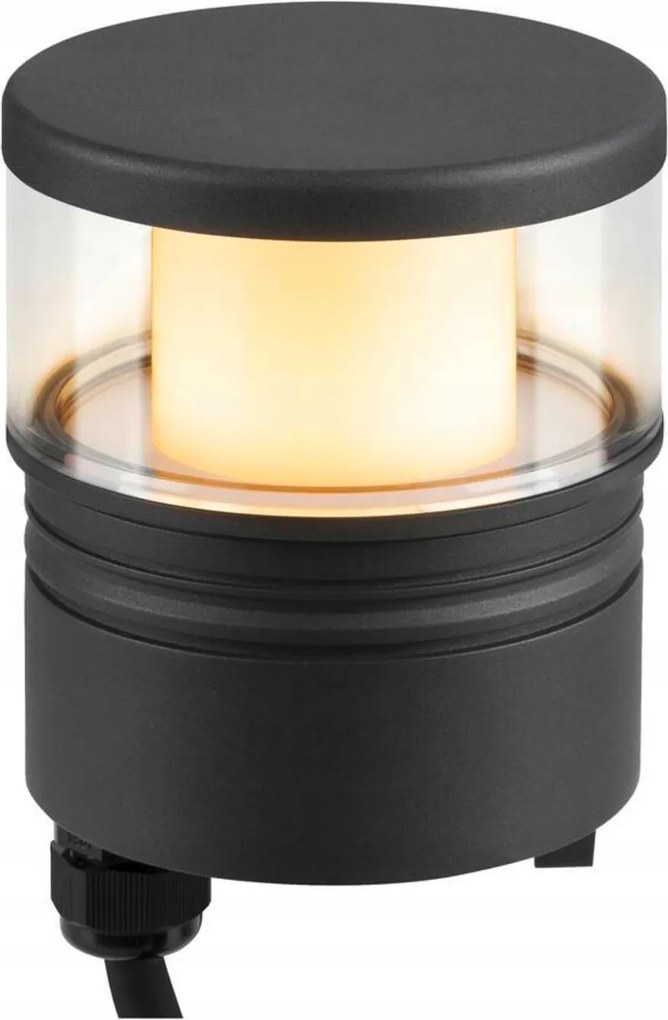 Big White Slv M-pol S Rúdlámpafej, antracit, 11 W, 470/510 lm