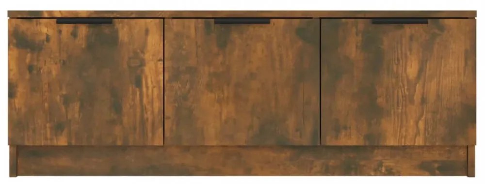 füstös tölgy színű szerelt fa TV-szekrény 102 x 35 x 36,5 cm