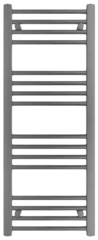 Grafitszürke 400x1100mm törölközőszárítós fürdőszobai radiátor Welland Lux | Készletről | Gyors kiszállítással