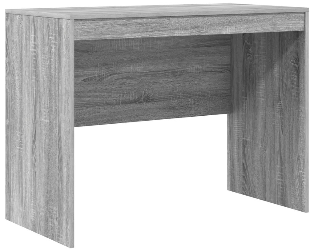 Íróasztal Szürke sonoma MDF, Furnér 100 x 50 x 76 cm Tartós