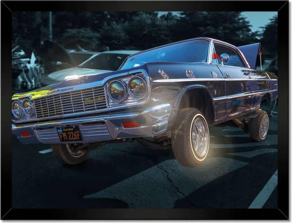 Poszterek keretben 40x30 Chevy Impala Lowrider