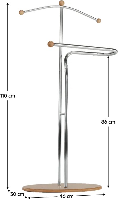 Szobainas, króm + bükkfa, ELO