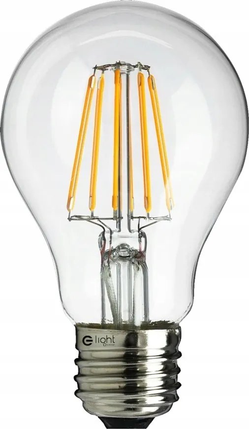 Filament Led izzó 8W A60 E27 4000K