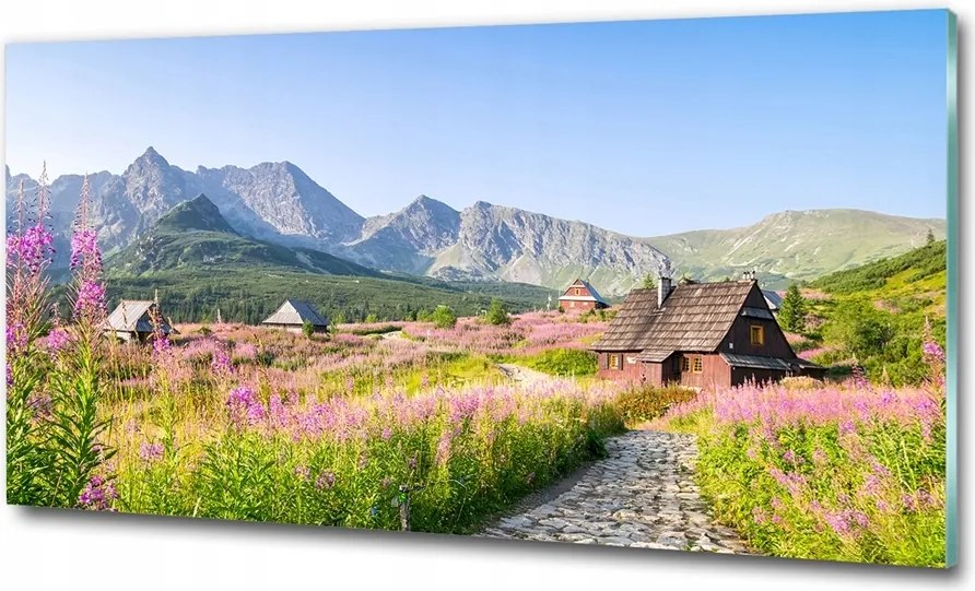 Fotó üveg kép Naplemente tenger 100x70