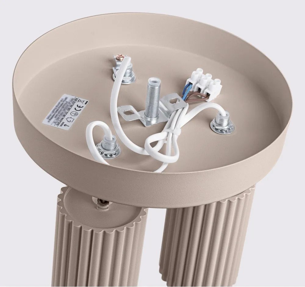 Szürkésbarna fém spotlámpa Gleam – Sollux