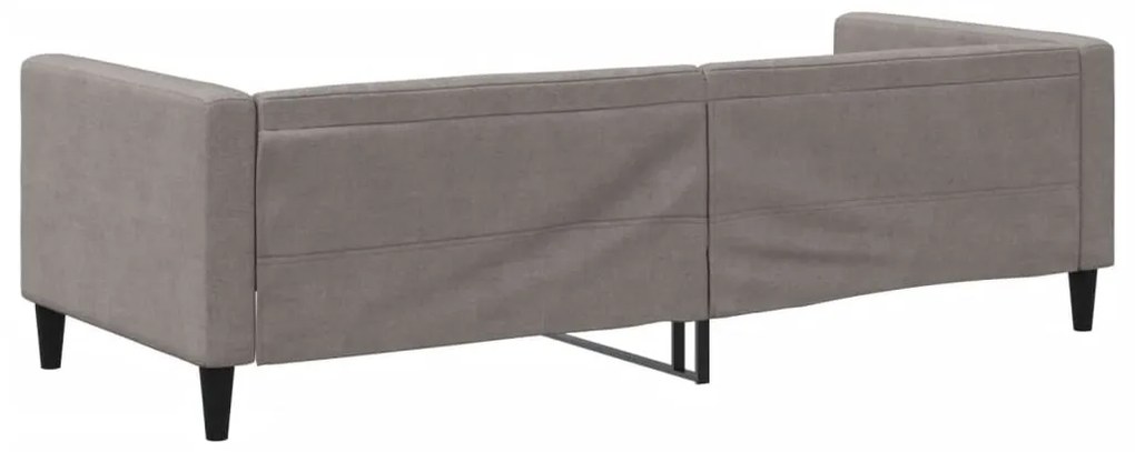 tópszínű szövet kanapéágy 80 x 200 cm