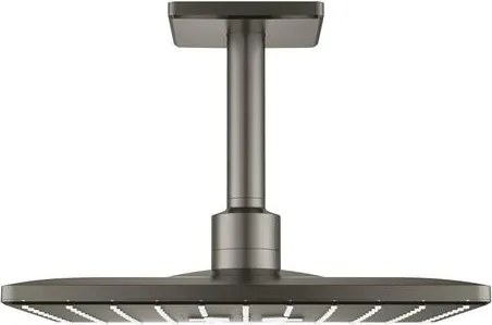 Grohe Rainshower SmartActive Cube fejzuhany négyzet zuhanykarral együtt csiszolt hard graphite 26481al0 G26481AL0