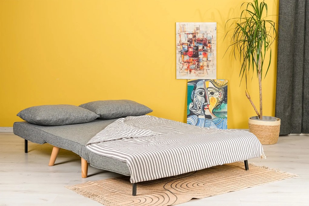 Kanapé futon Fillie (sötétszürke). 1073400