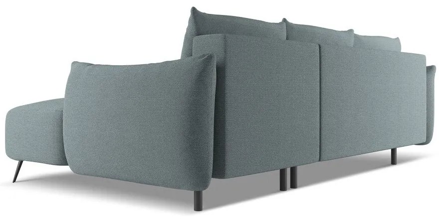 Világoskék sarokkanapé (jobb oldali) Malie – Makamii