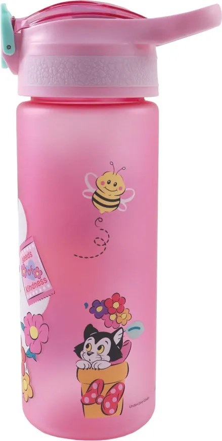 Disney Minnie Kindness műanyag matt szívószálas kulacs 600 ml