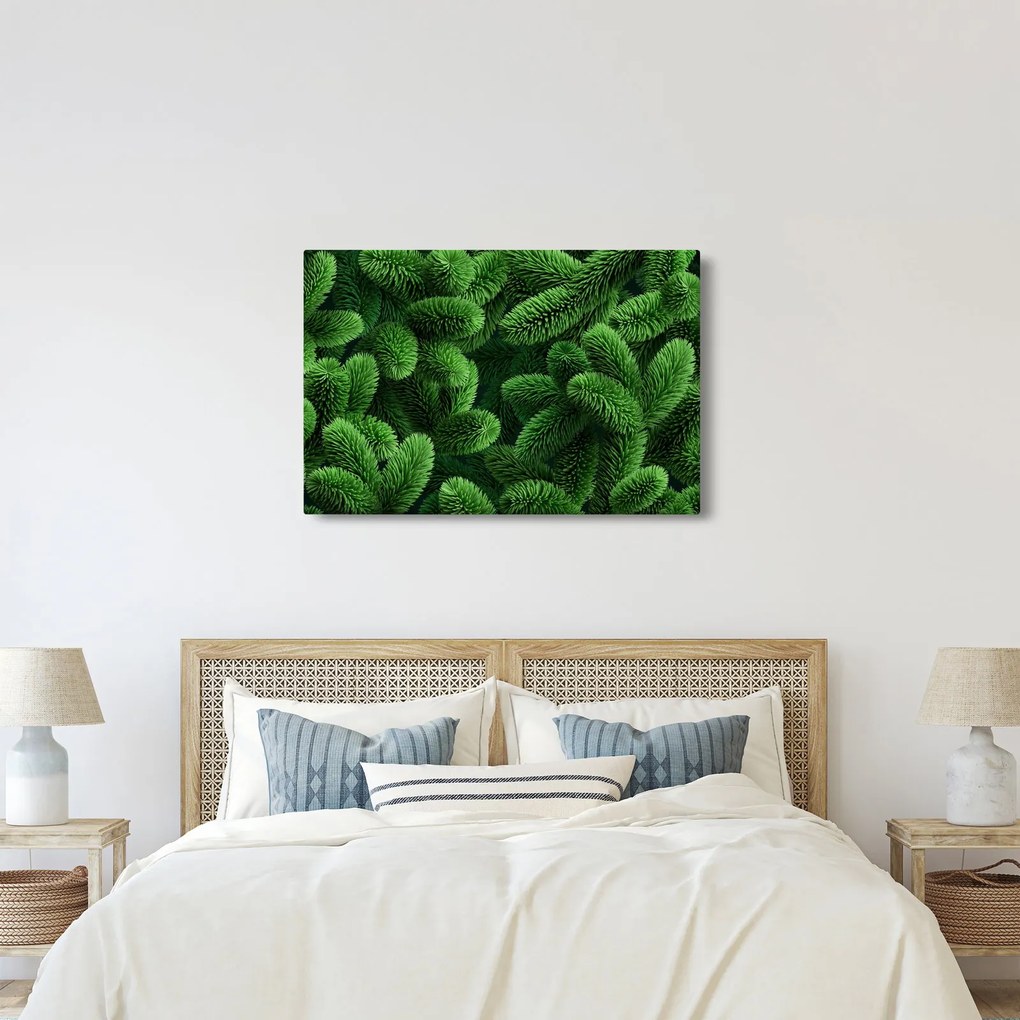 Kép - Tűlevelű gallyak (90x60 cm)