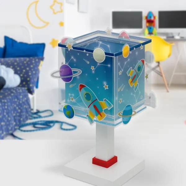 Dalber 63351N - LED gyermeklámpa ROCKET 1xG4/4W/230V többszínű