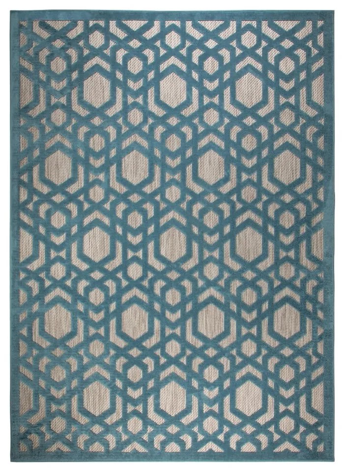 Kék kültéri szőnyeg 170x120 cm Oro - Flair Rugs