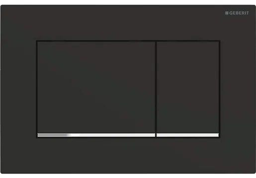 Geberit Sigma30 vezérlőgomb műanyag fekete 115.883.14.1