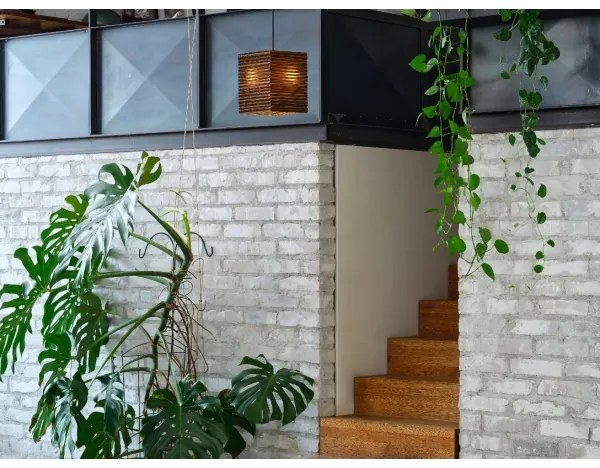 Ledvance - Csillár zsinóron DECOR CARDBOARD 1xE27/15W/230V 25x25 cm