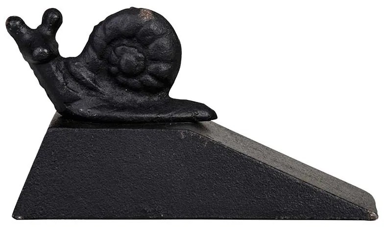 Öntöttvas ajtókitámasztó ék, csiga