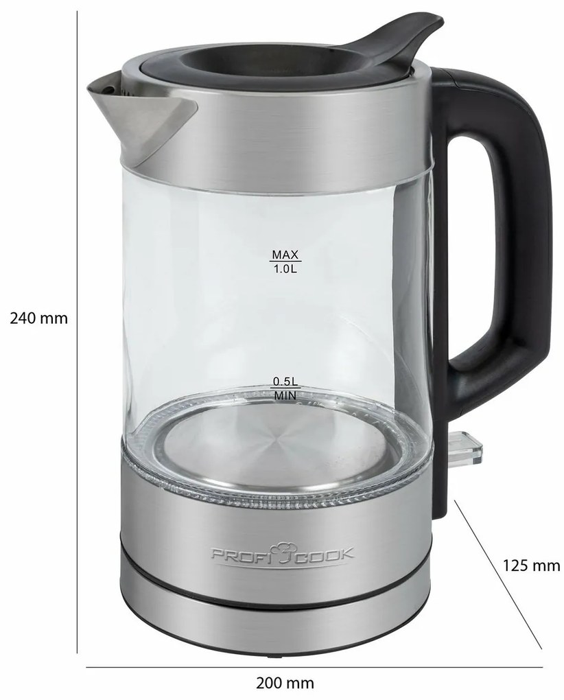 ProfiCook WKS 1229 gyorsforraló 1 l