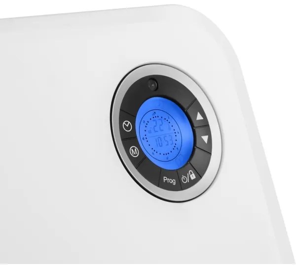 Sencor - Konvektor LCD-kijelzővel és termosztáttal 750W/1500W/230V IP24