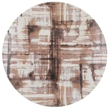 24 darabos barna-fehér porcelán étkészlet