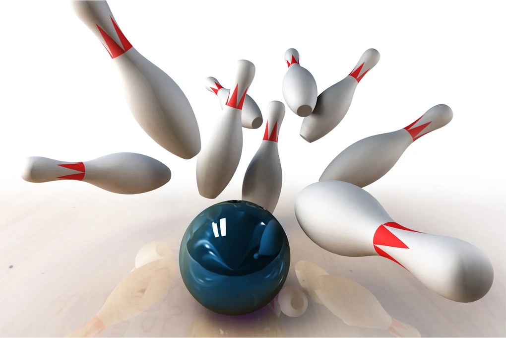 Kép - bowling (90x60 cm)