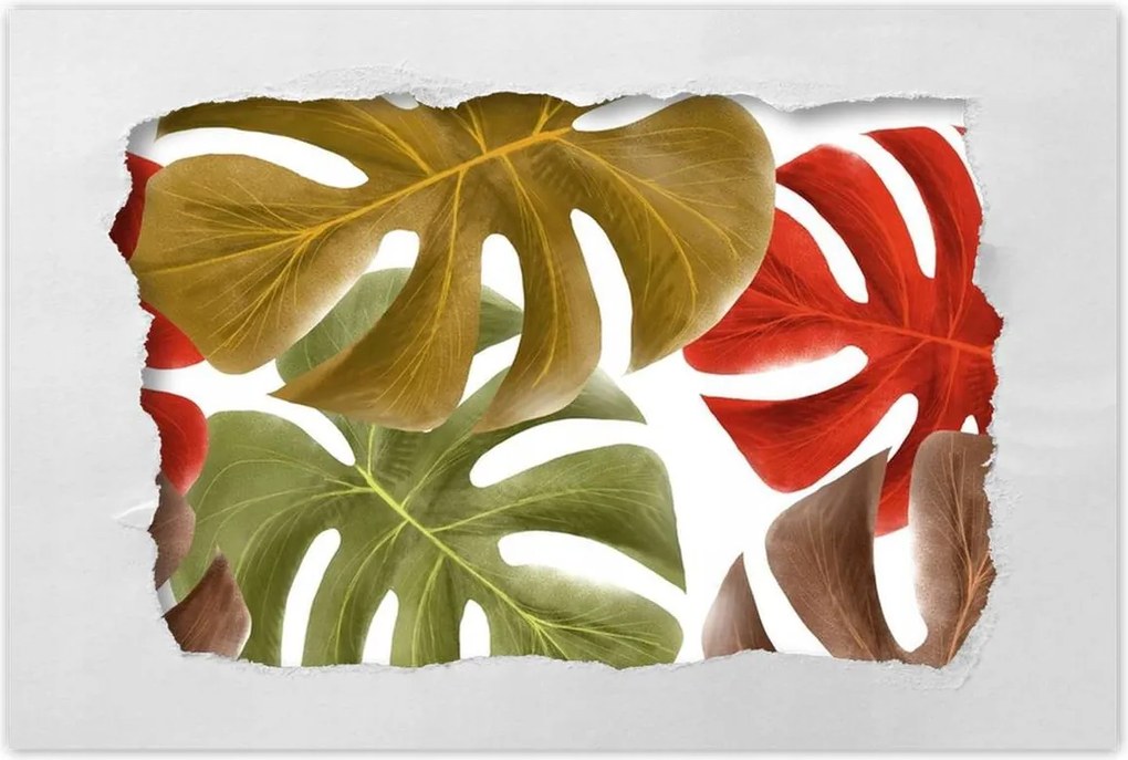 Poszterek 60x40 Őszi szörny levelek