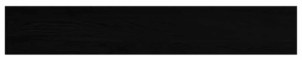 ablakpárkányok 2 db sötétbarna 90x15x2 cm tömör fa tölgyfa