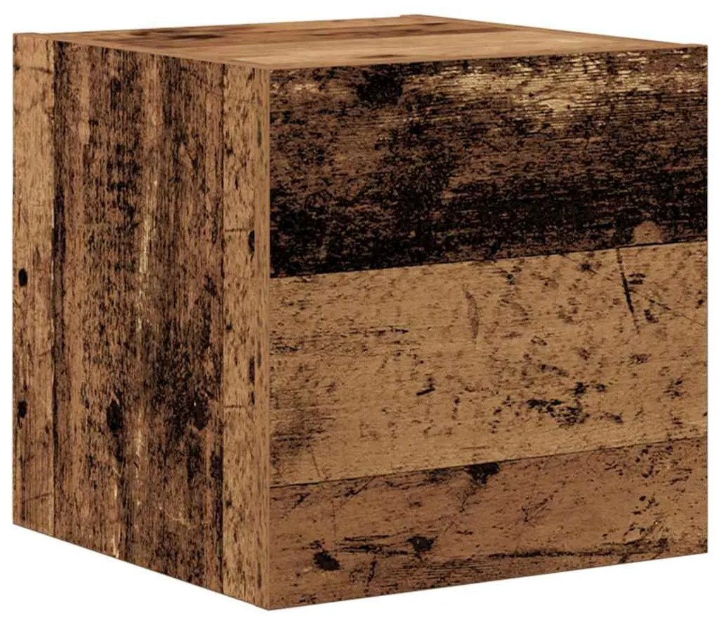 TV szekrény garnitúra 8 pcs Régi fa 60 x 30 x 30 cm Faanyag
