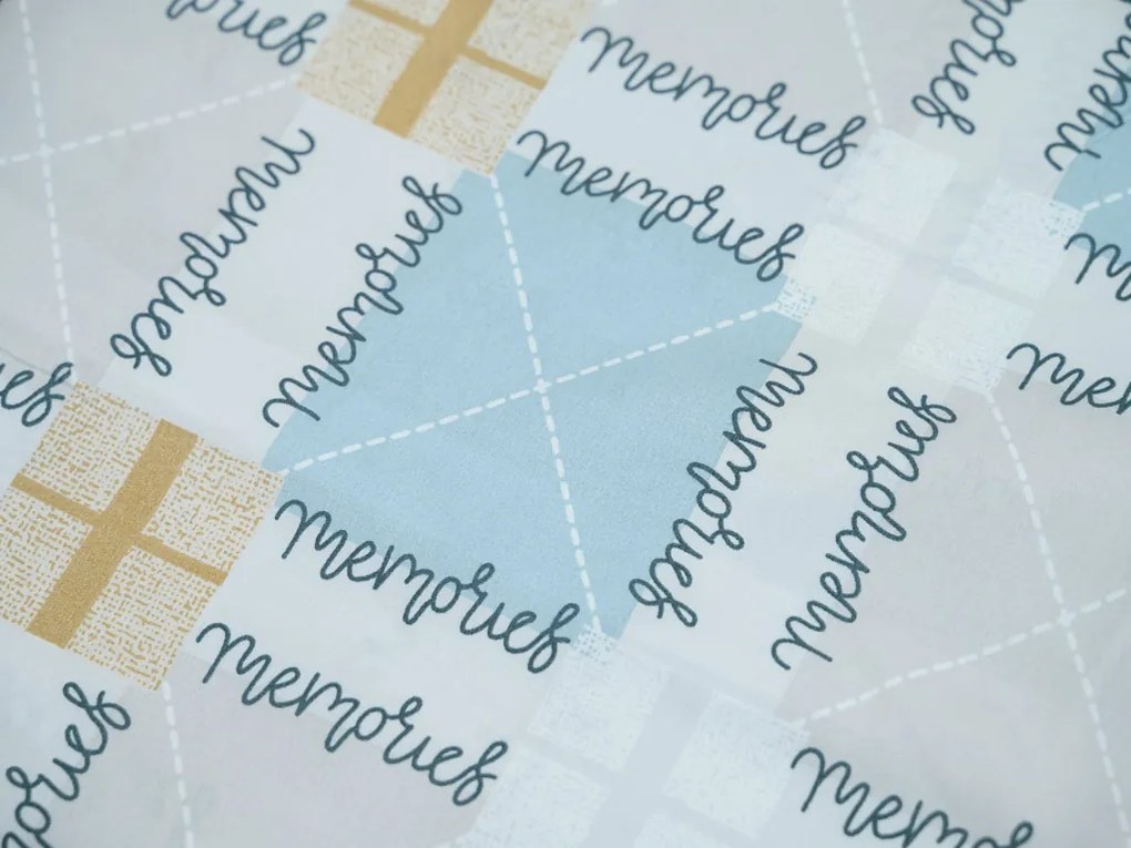 Mikroszálas ágynemű GALDAR kék Ágyneműhuzat mérete: 70 x 80 cm | 140 x 200 cm