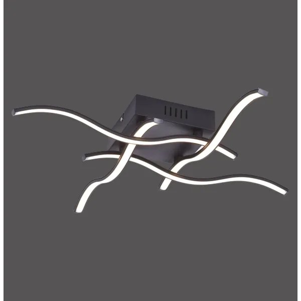 Leuchten Direkt 15131-18 - LED Mennyezeti lámpa WAVE 4xLED/4,8W/230V