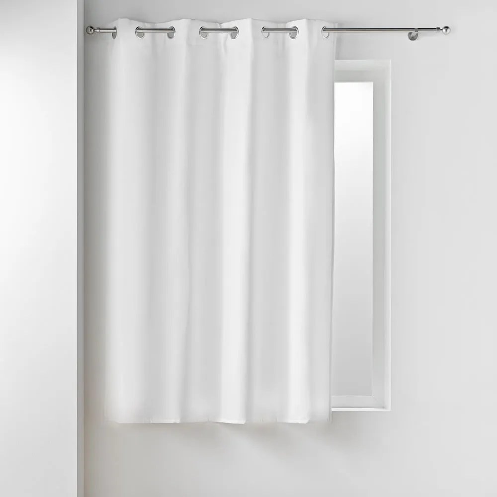 Fehér mikroszálas termo hangszigetelő függöny 135x180 cm Micropolar – douceur d'intérieur