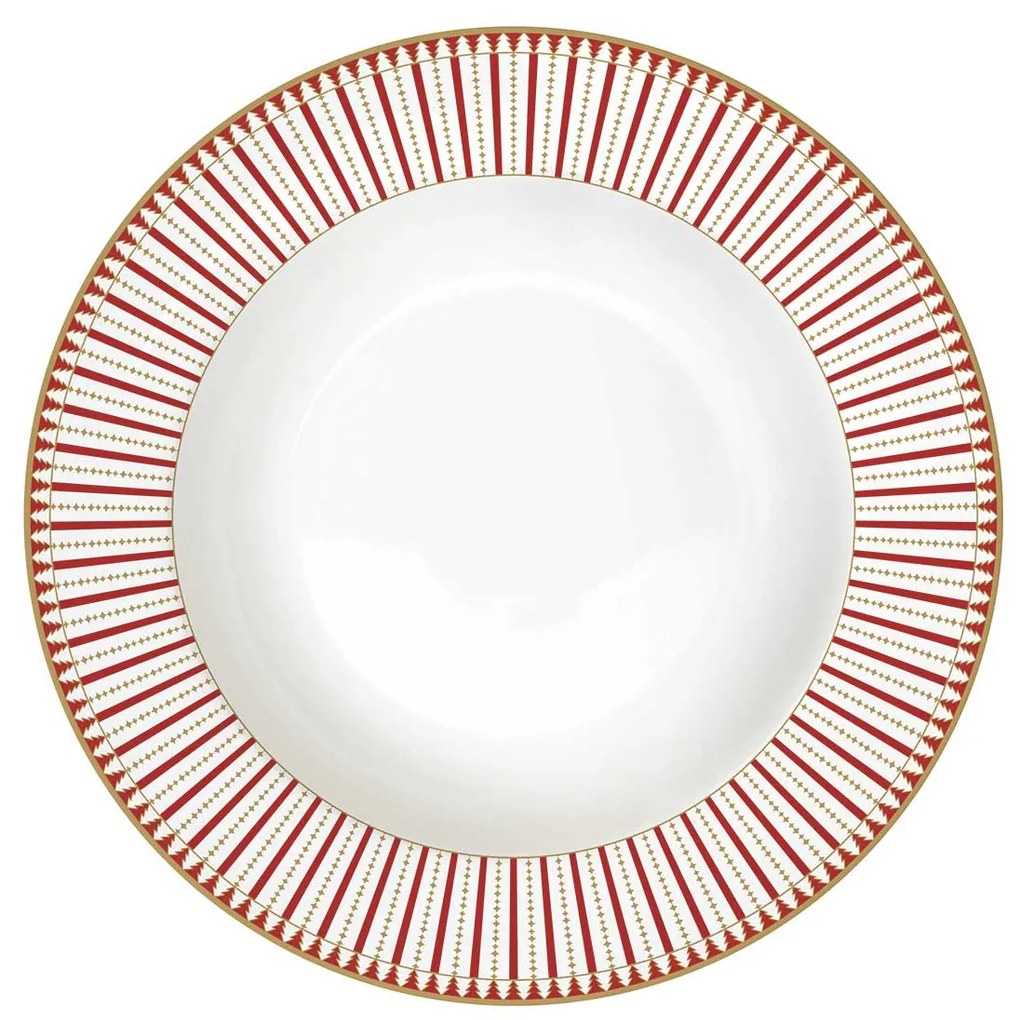 Karácsonyi porcelán 18 részes étkészlet Magie de Noel