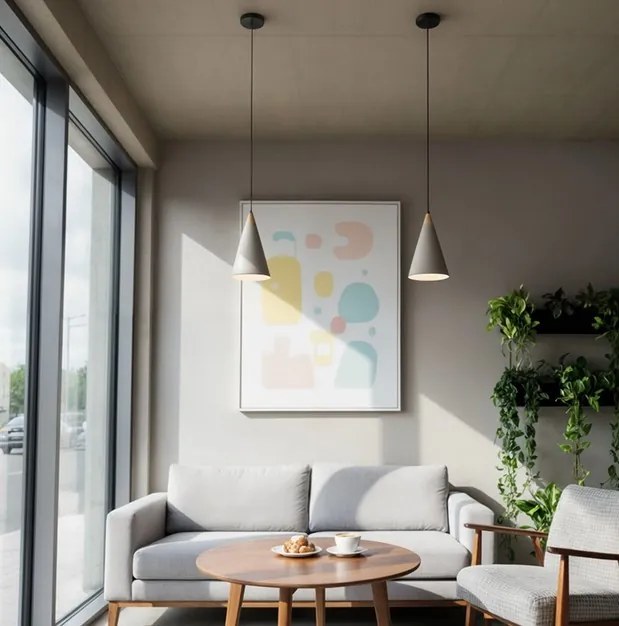 RENDL R12380 HEIDI Modern Függesztett Lámpa Fa IP20