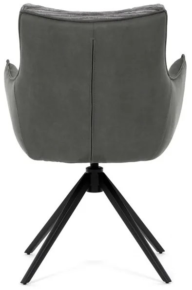 Szürke kordbársony Étkezőszék. DCH-D1345 GREY2