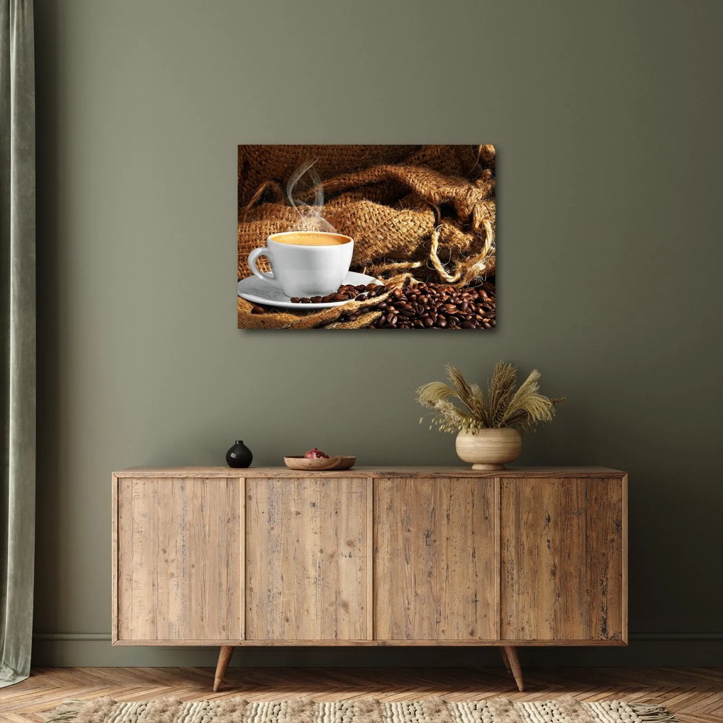 Kép - Egy csésze kávé (70x50 cm)
