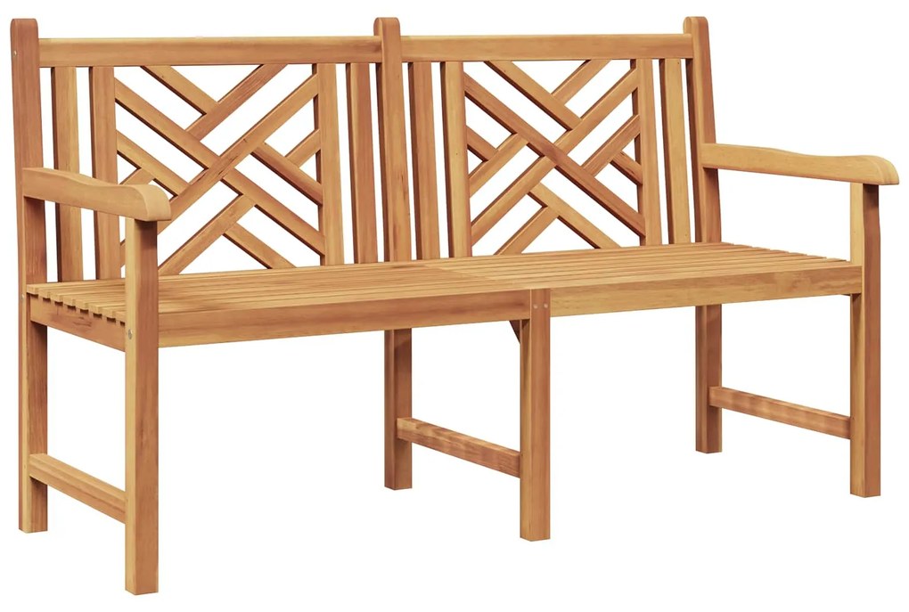 vidaXL pad Barna 150 x 60 x 90 cm Tömör Teakfa