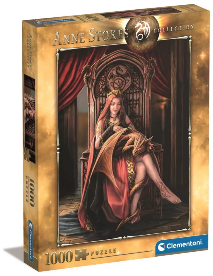 Anne Stokes Friends Forever 1000 db-os puzzle Clementoni