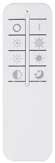 GLOBO 48389-40 - LED Mennyezeti lámpa távirányítóval DANI 1xLED/40W/230V